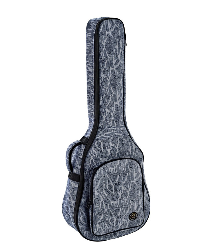 Ortega OGBAC-DN-BLJ Dreadnought Guitar Gigbag - Blue