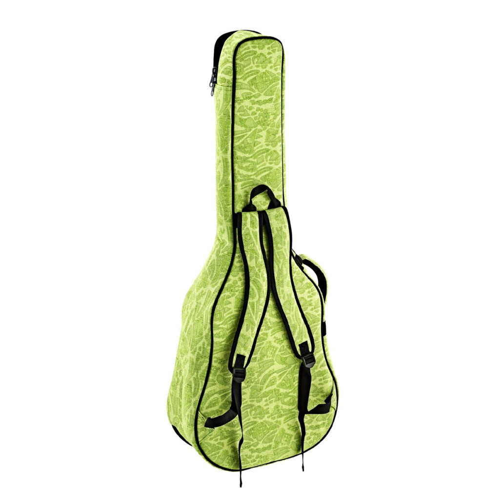 Ortega OGBAC-DN-GRJ Dreadnought Guitar Gigbag - Green