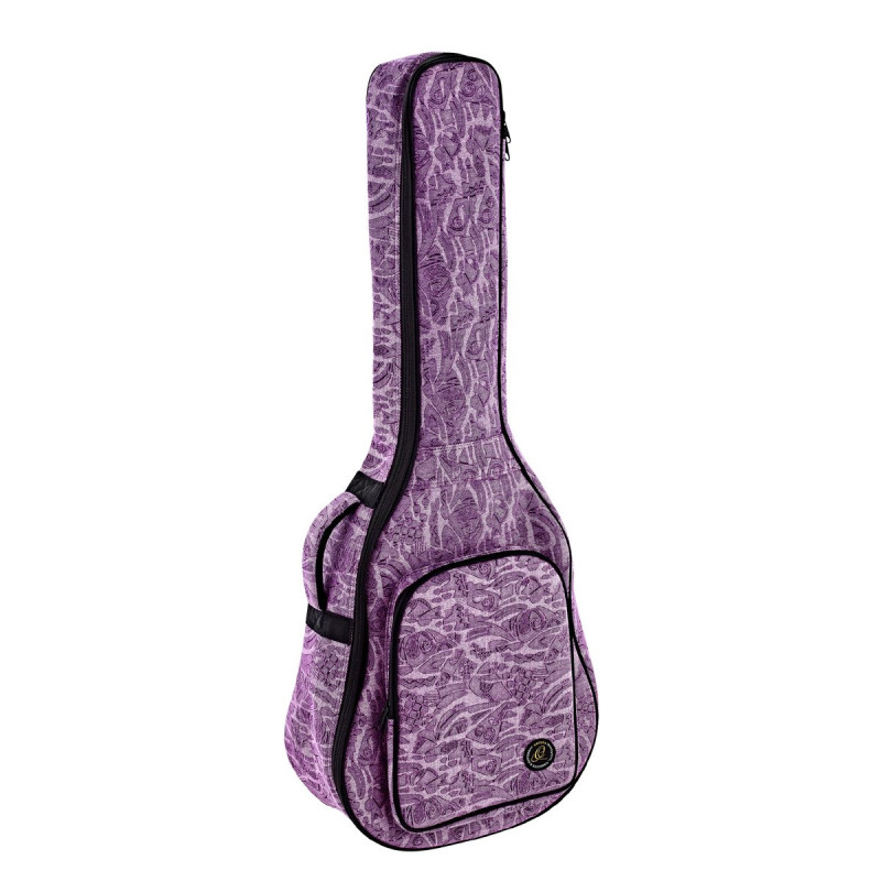 Ortega OGBAC-DN-PUJ Dreadnought Guitar Gigbag - Purple