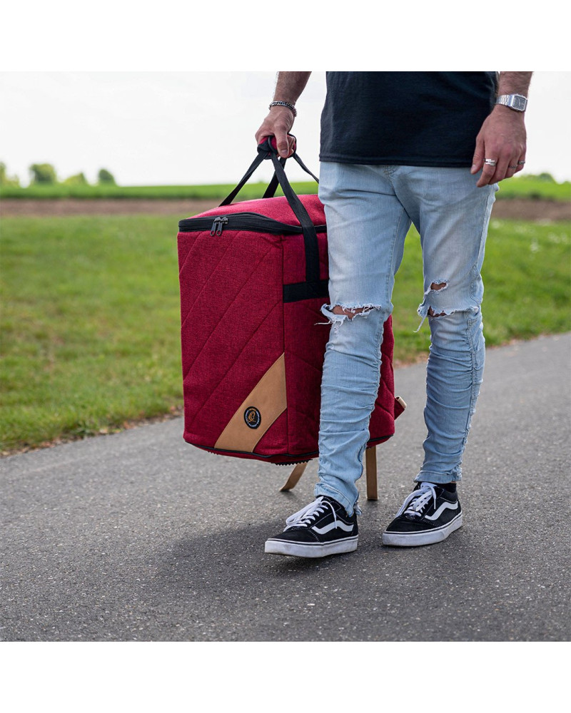 Ortega OGBCJ-BX Premium Cajon Bag - Bordeaux Wine