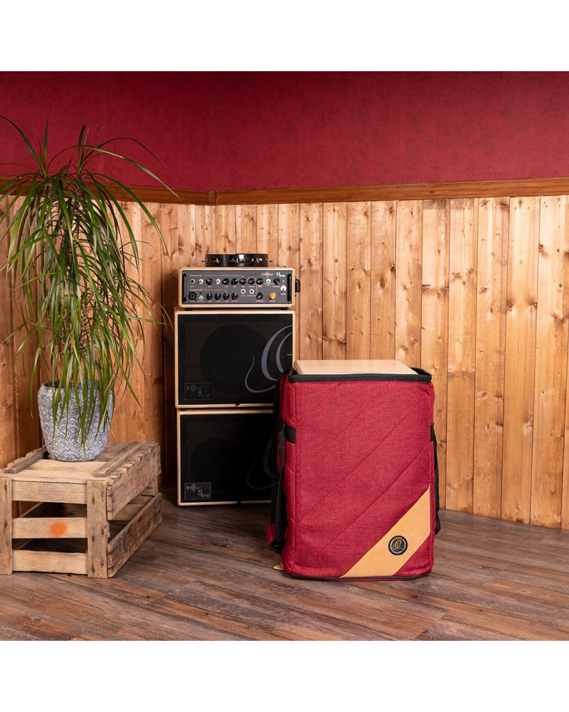 Ortega OGBCJ-BX Premium Cajon Bag - Bordeaux Wine