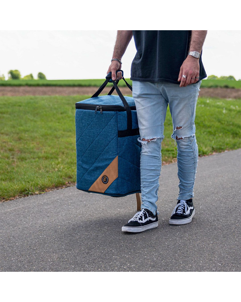 Ortega OGBCJ-OC Premium Cajon Bag - Ocean Blue