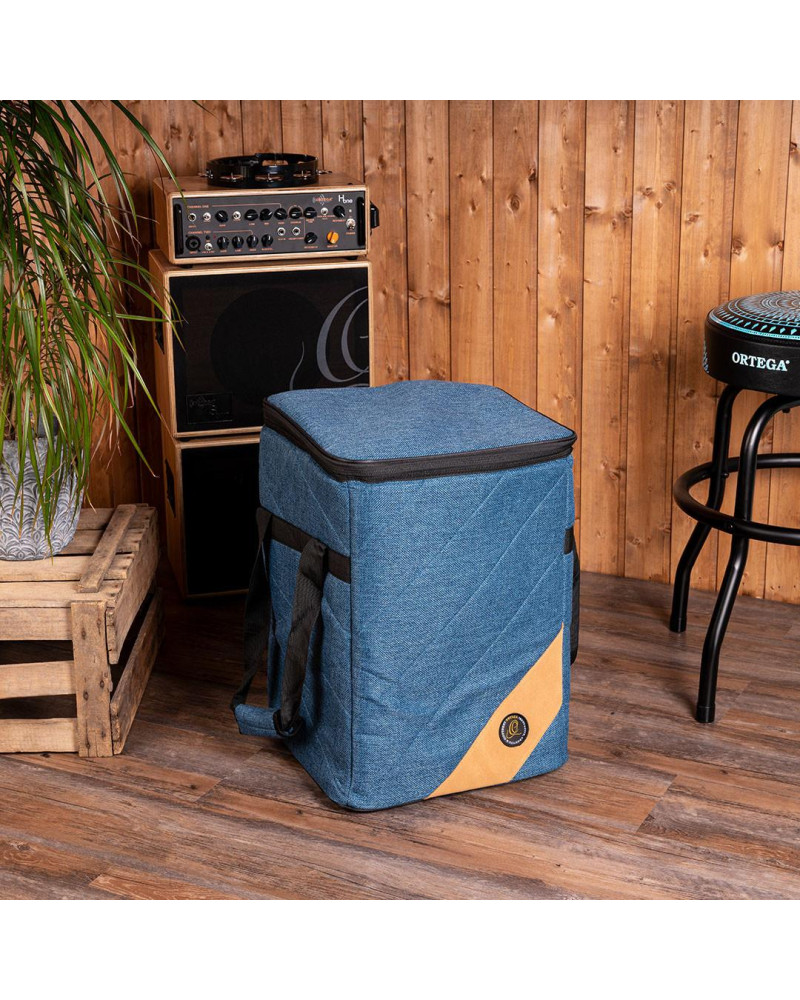 Ortega OGBCJ-OC Premium Cajon Bag - Ocean Blue