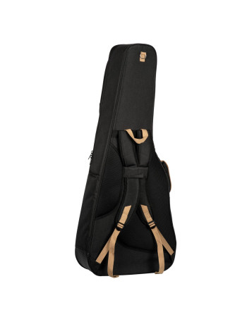 Ortega OGBDN-DLX-BK DeLuxe Dreadnought-Guitar-Gigbag - Black