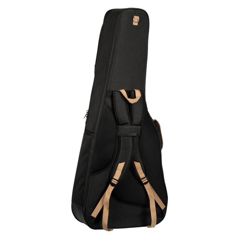 Ortega OGBDN-DLX-BK DeLuxe Dreadnought-Guitar-Gigbag - Black