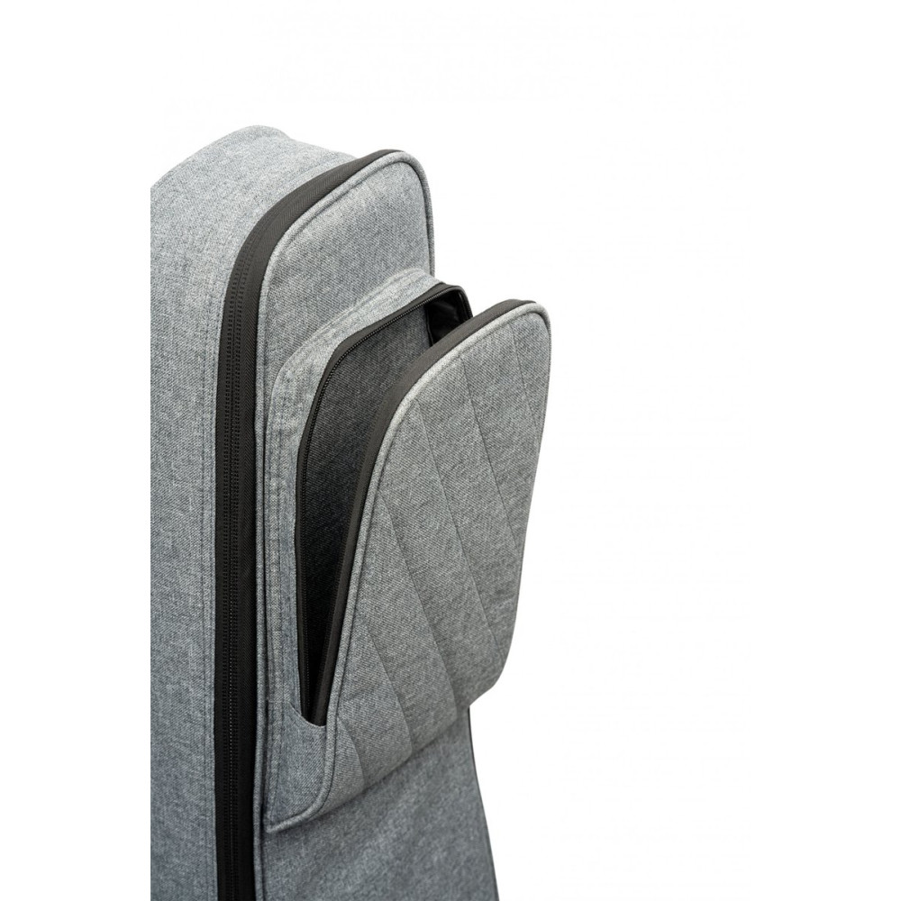 Ortega OGBEB-DLX-GY DeLuxe E-Bass-Bag - Gray