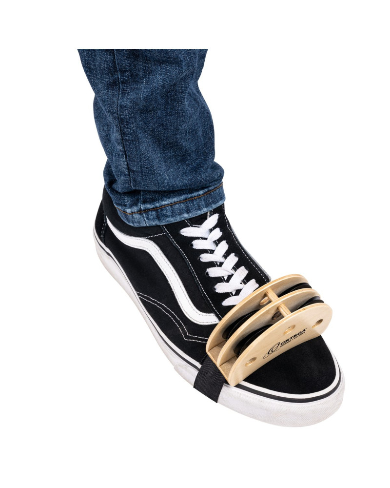 Ortega OGFT-NT Percussion Series Foot Tambourine