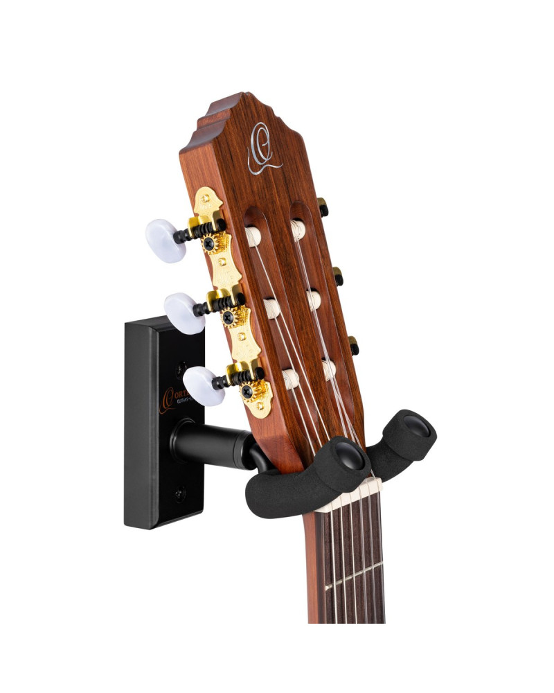Ortega OGH-1 Guitar Wall Hanger - Black