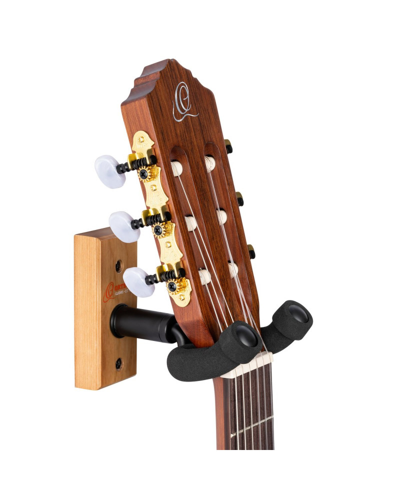 Ortega OGH-1CW Guitar Wall Hanger - Cherry Wood
