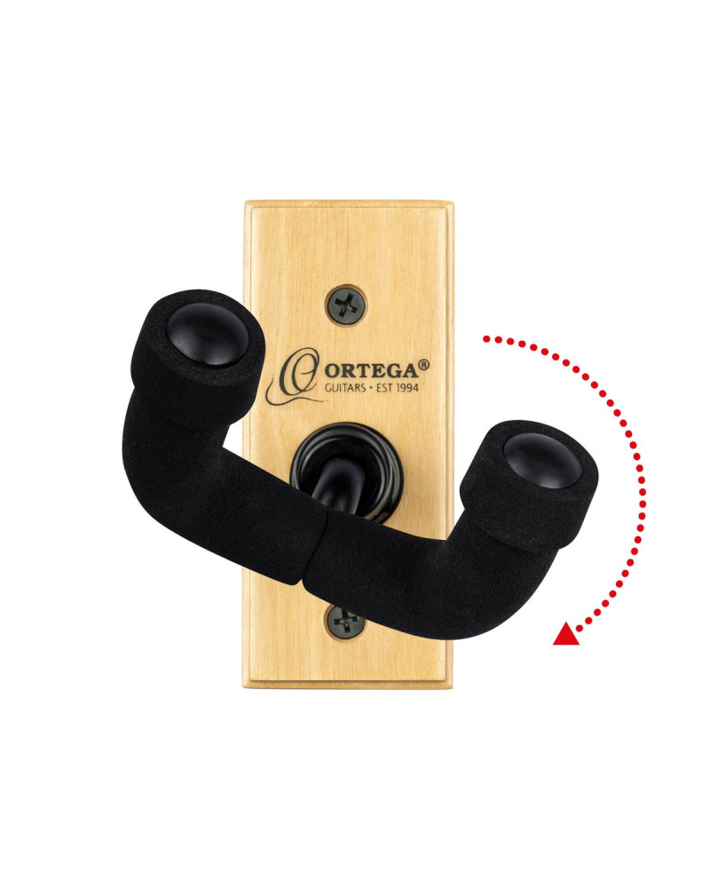 Ortega OGH-1NT Guitar Wall Hanger - Birch