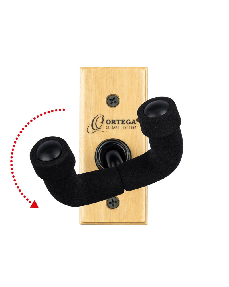 Ortega OGH-1NT Guitar Wall Hanger - Birch