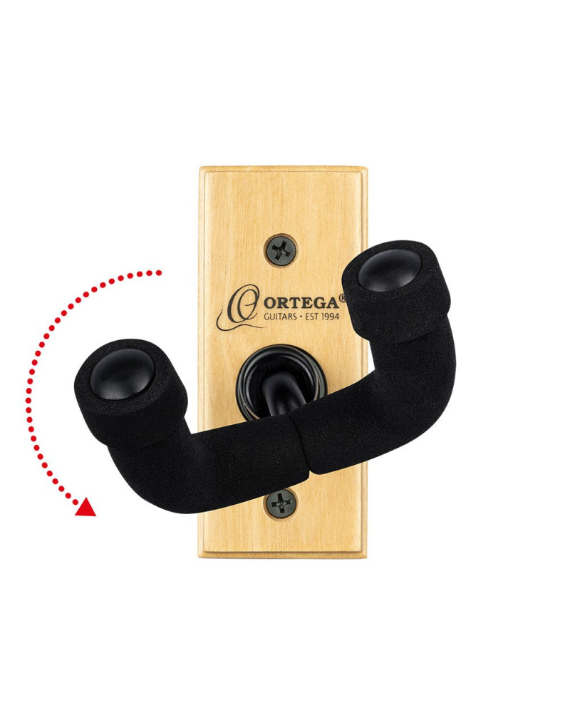 Ortega OGH-1NT Guitar Wall Hanger - Birch