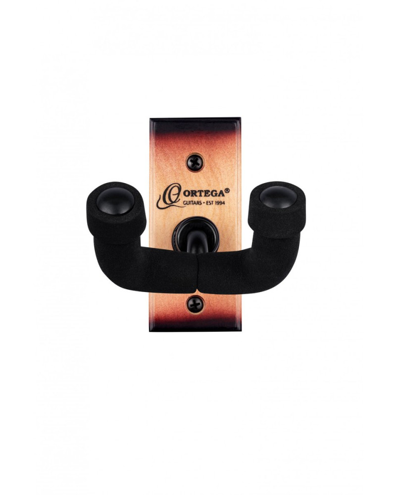 Ortega OGH-1TSB Guitar Wall Hanger - Tobacco Sunburst