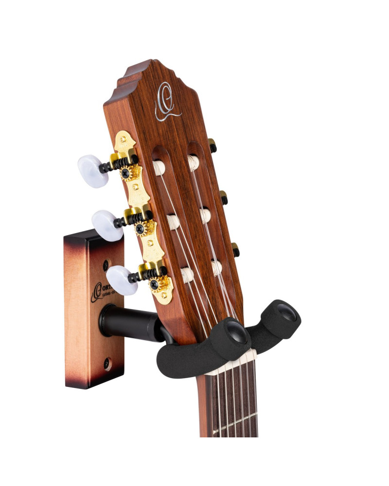 Ortega OGH-1TSB Guitar Wall Hanger - Tobacco Sunburst