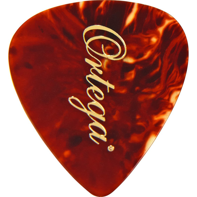 Ortega OGP-TO-H10 Picks Tortoise Heavy 10 pcs - red