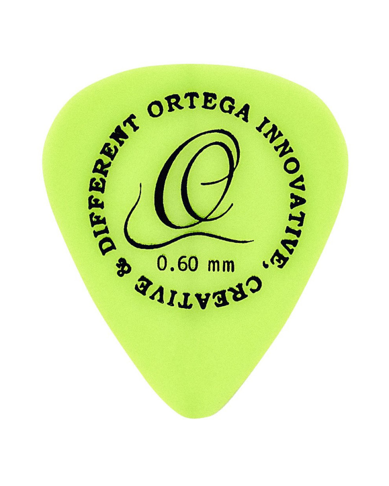Ortega OGPST12-060 S-Tech Delrin Picks - 0.60 mm