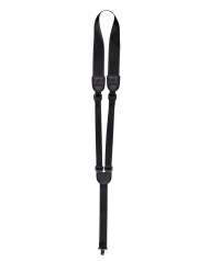 Ortega OGSHK-BK Nylon Guitar Strap with Support Hook - Black
