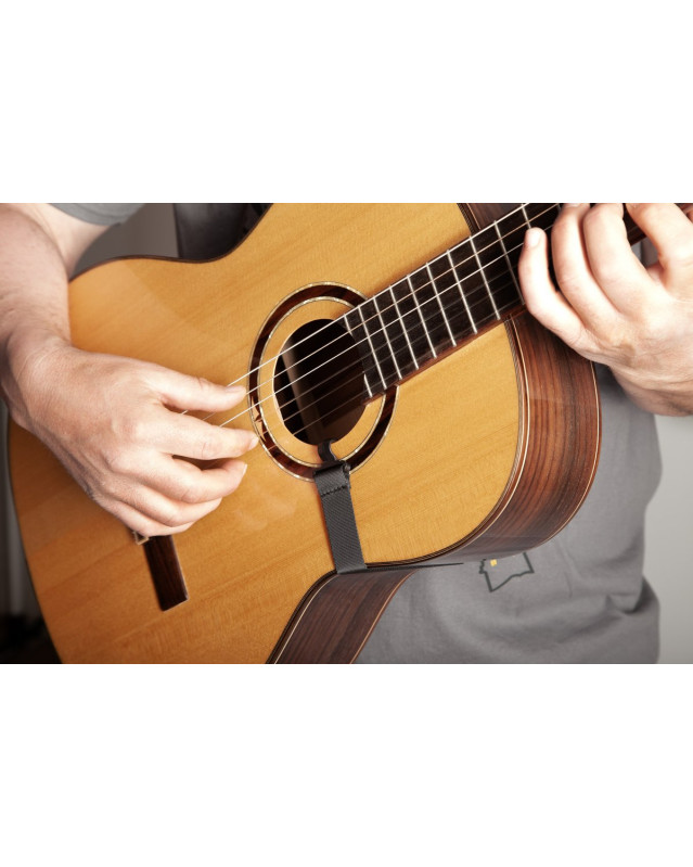 Ortega OGSHK-BR Nylon Guitar Strap with Support Hook - Brown