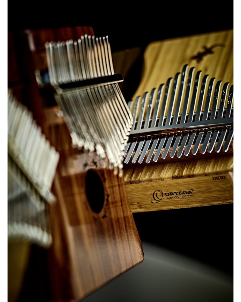 Ortega OKB1 Lizard Series Kalimba 17 Keys - Solid Acacia