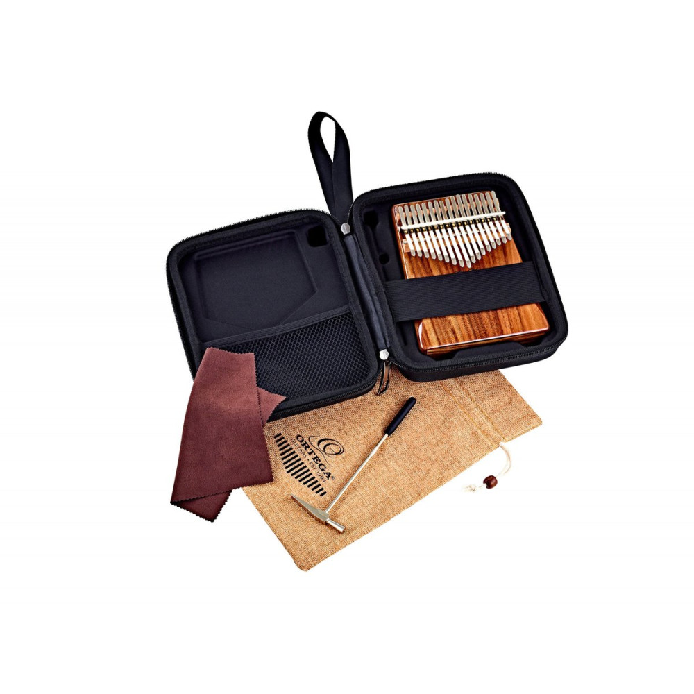 Ortega OKB1 Lizard Series Kalimba 17 Keys - Solid Acacia