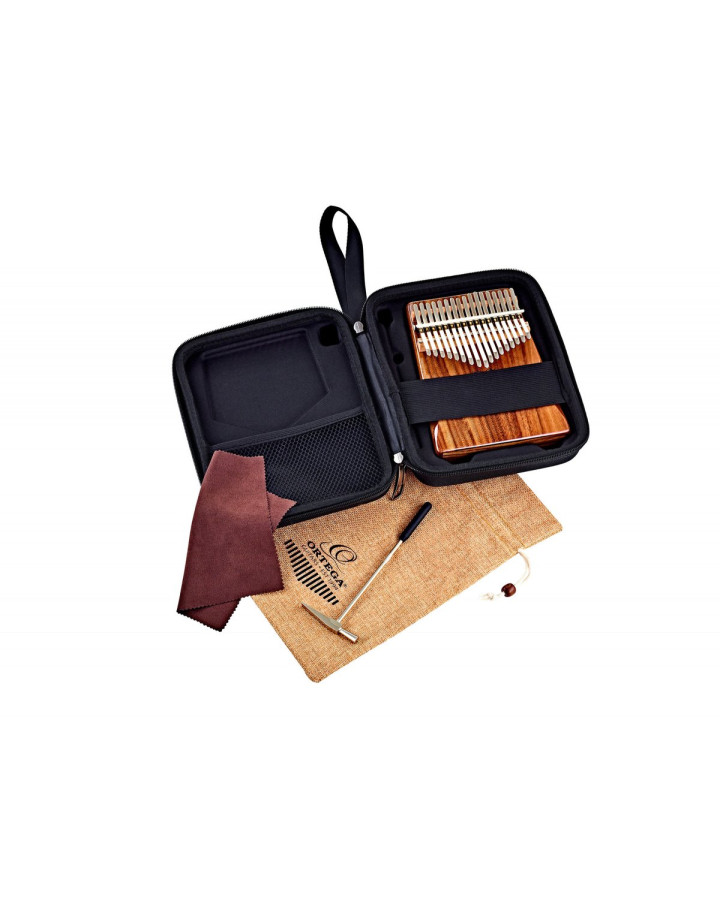 Ortega OKB1 Lizard Series Kalimba 17 Keys - Solid Acacia