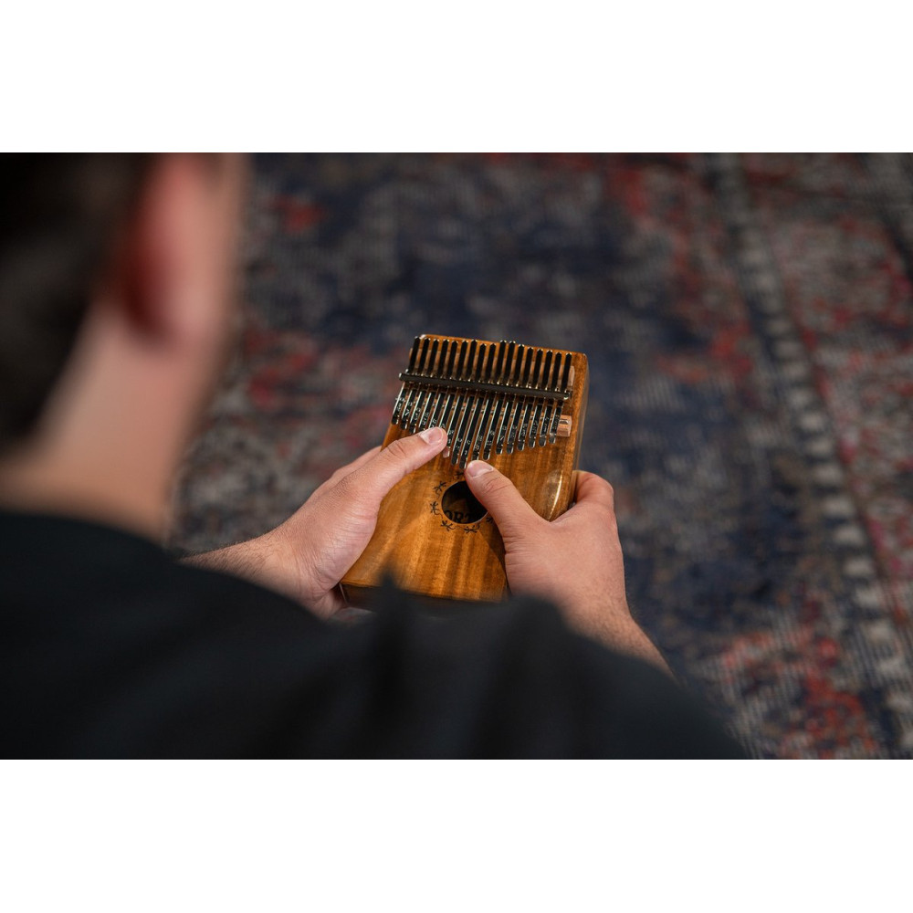 Ortega OKB1 Lizard Series Kalimba 17 Keys - Solid Acacia