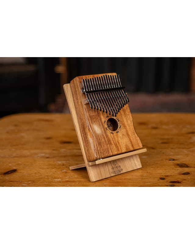 Ortega OKB1E Lizard Series Pickup Kalimba 17 Keys - Solid Acacia