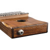 Ortega OKB1E Lizard Series Pickup Kalimba 17 Keys - Solid Acacia