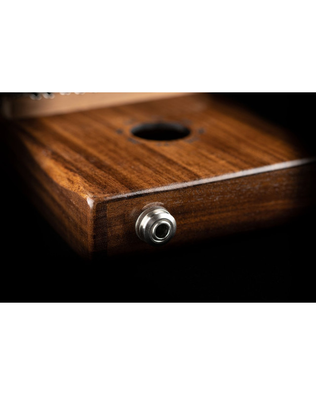 Ortega OKB1E Lizard Series Pickup Kalimba 17 Keys - Solid Acacia