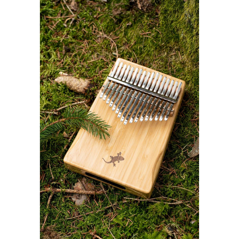 Ortega OKB2 Lizard Series Kalimba 17 Keys - Solid Bamboo