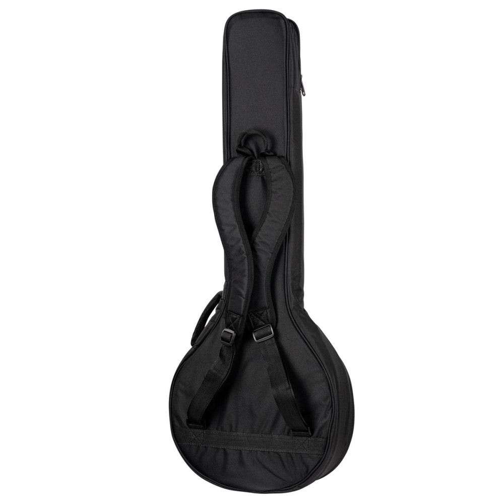 Ortega ONB-BJ-L Pro Series Lefty Banjo Bag - Black/Brown