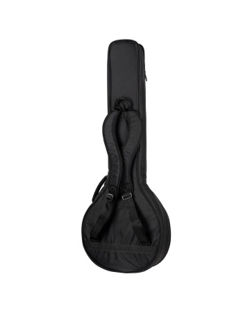 Ortega ONB-BJ-L Pro Series Lefty Banjo Bag - Black/Brown
