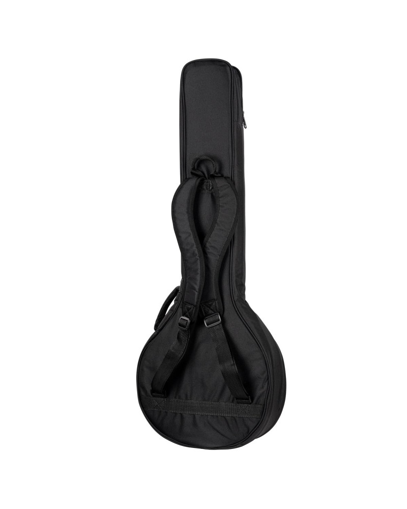 Ortega ONB-BJ-L Pro Series Lefty Banjo Bag - Black/Brown