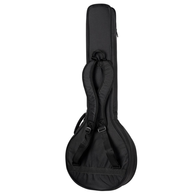 Ortega ONB-BJ-L Pro Series Lefty Banjo Bag - Black/Brown