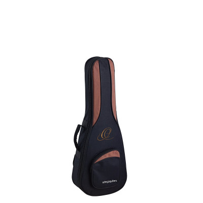 Ortega ONB-GTL Pro Series Mini Travel Guitar Bag - Black/Brown