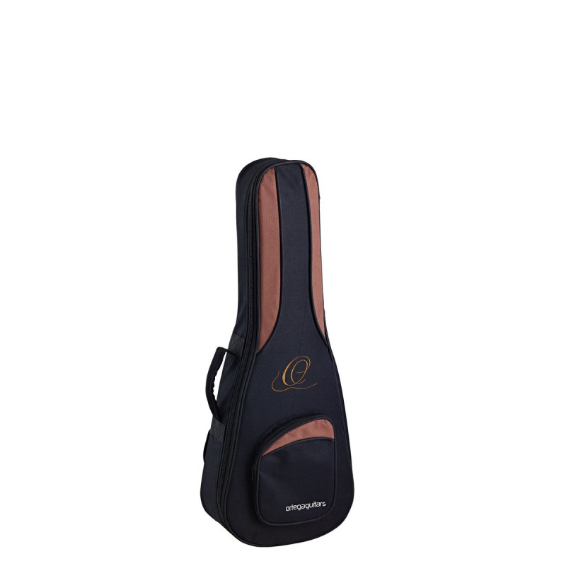 Ortega ONB-GTL Pro Series Mini Travel Guitar Bag - Black/Brown