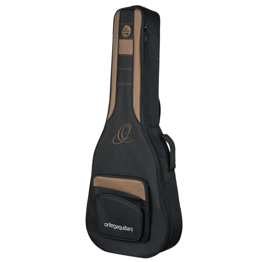 Ortega ONB-RRG40-L Pro Series Resonator Guitar Bag - Black/Brown