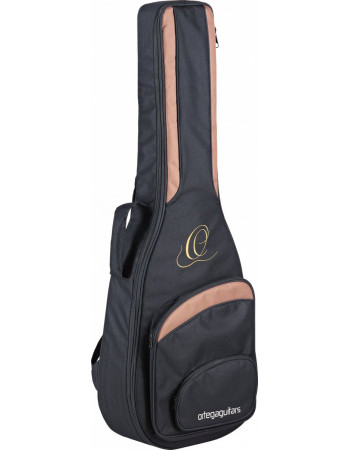 Ortega ONB14 Pro Series 1/4 Classical-Guitar-Bag - Brown/Black