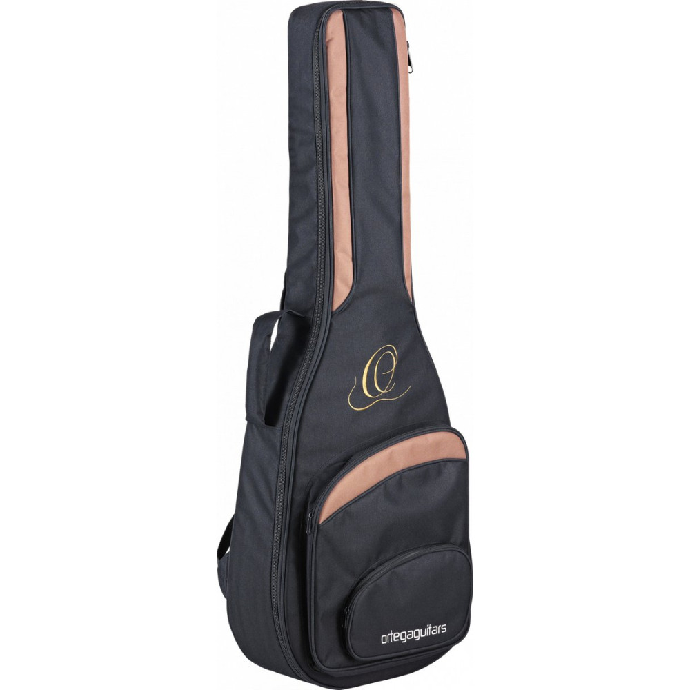 Ortega ONB44L Pro Series Extra-Long 4/4 Classical-Guitar-Bag - Brown/Black