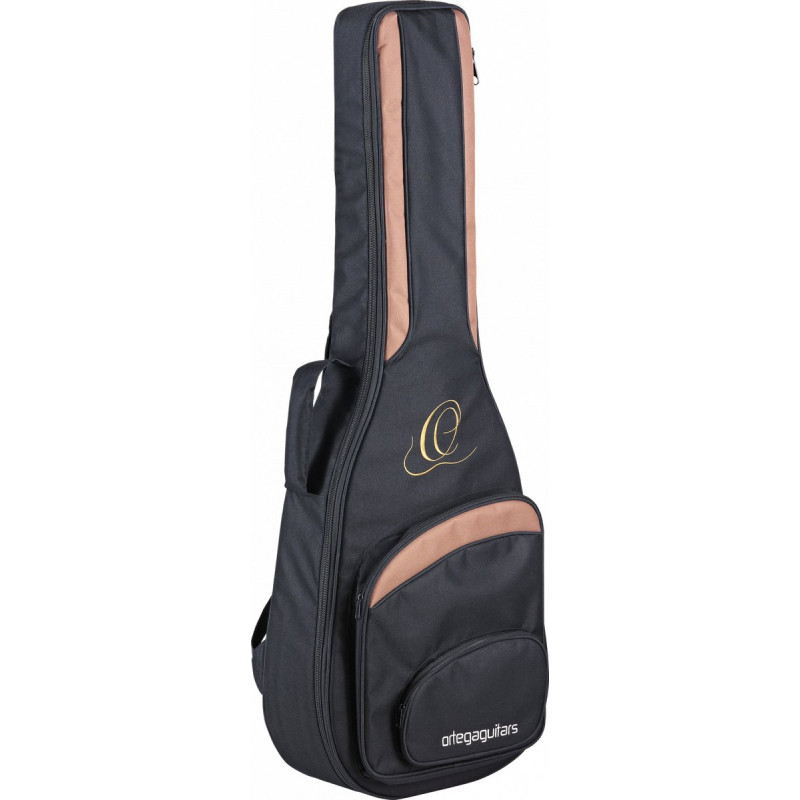 Ortega ONB44L Pro Series Extra-Long 4/4 Classical-Guitar-Bag - Brown/Black