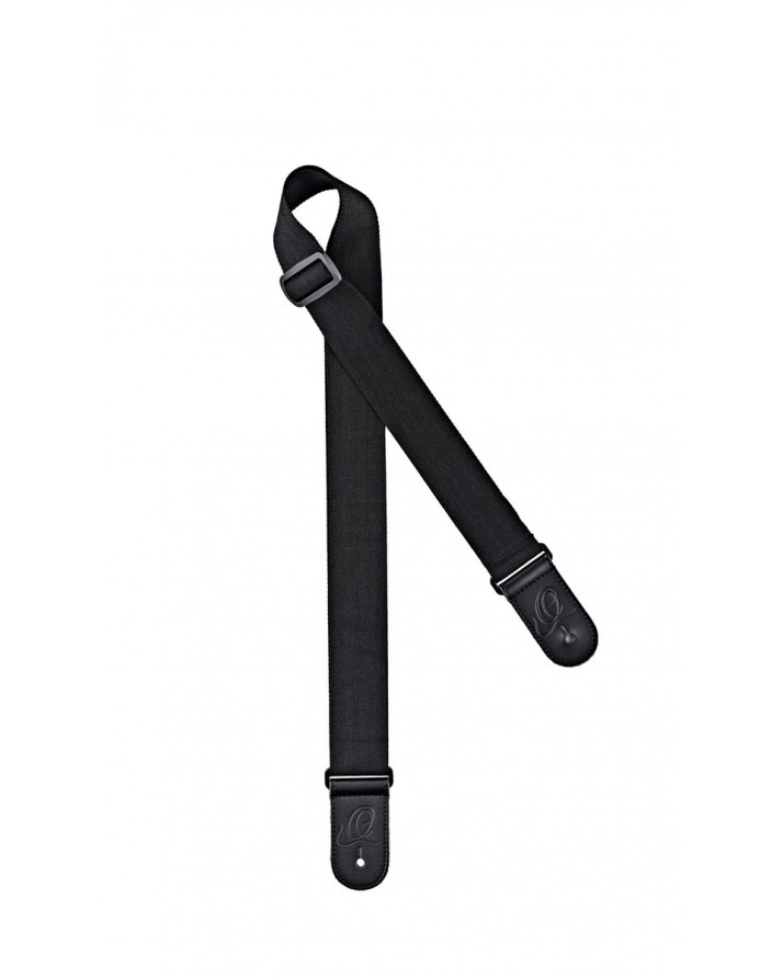 Ortega ONS50STD-BK Nylon Guitar Strap - Black