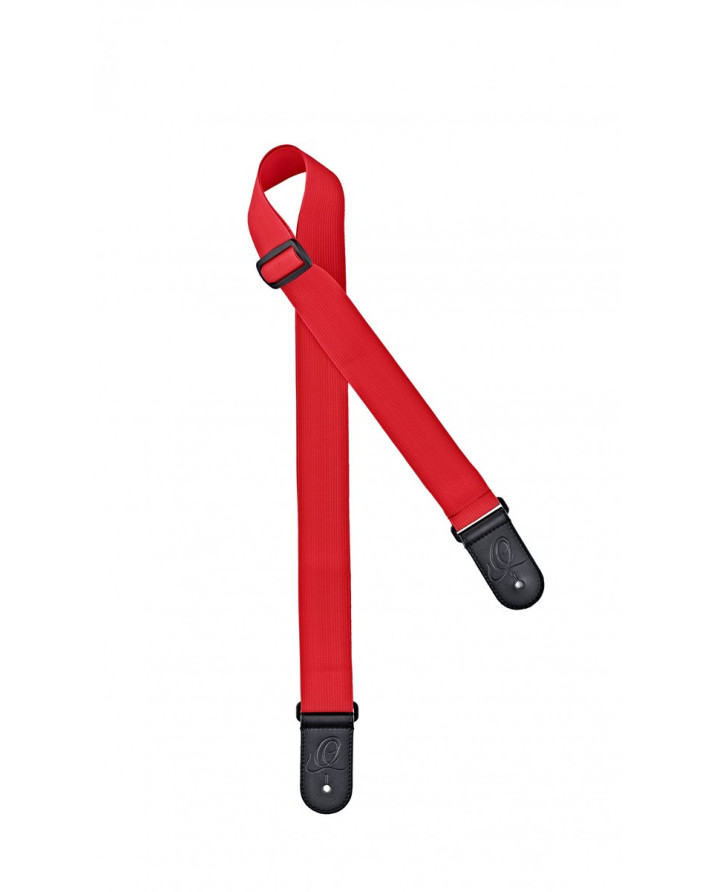 Ortega ONS50STD-RD Nylon Guitar Strap - Red