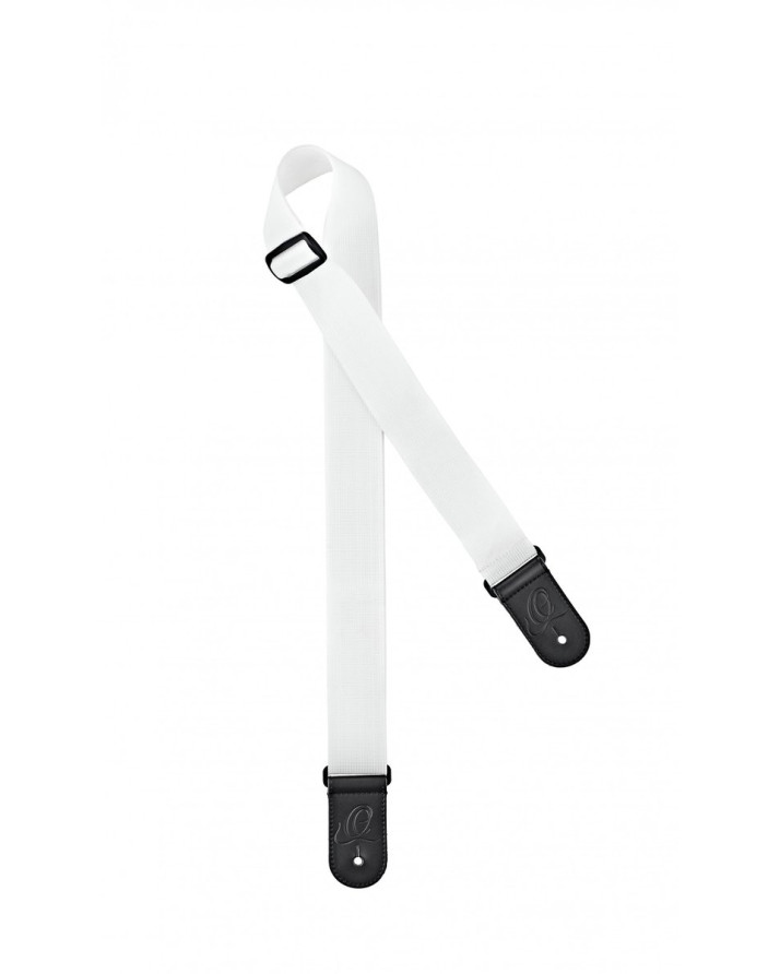 Ortega ONS50STD-WH Nylon Guitar Strap - White