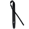Ortega OSAR-1 Genuine-Leather Guitar-Strap - Black Hole