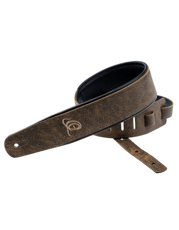 Ortega OSAR-3 Genuine-Leather Guitar-Strap - Desert Stone