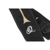 Ortega OSBS-2 Genuine-Leather Bass-Strap - Vintage Ash