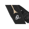 Ortega OSBS-2 Genuine-Leather Bass-Strap - Vintage Ash