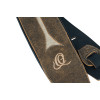 Ortega OSBS-3 Genuine-Leather Bass-Strap - Desert Stone
