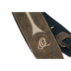 Ortega OSBS-3 Genuine-Leather Bass-Strap - Desert Stone