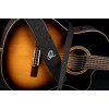 Ortega OSBY-1 Genuine-Leather Guitar-Strap - Byzantine Black
